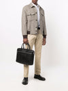 Emporio Armani logo-patch longsleeved shirt