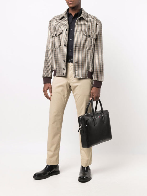 Emporio Armani logo-patch Longsleeved Shirt