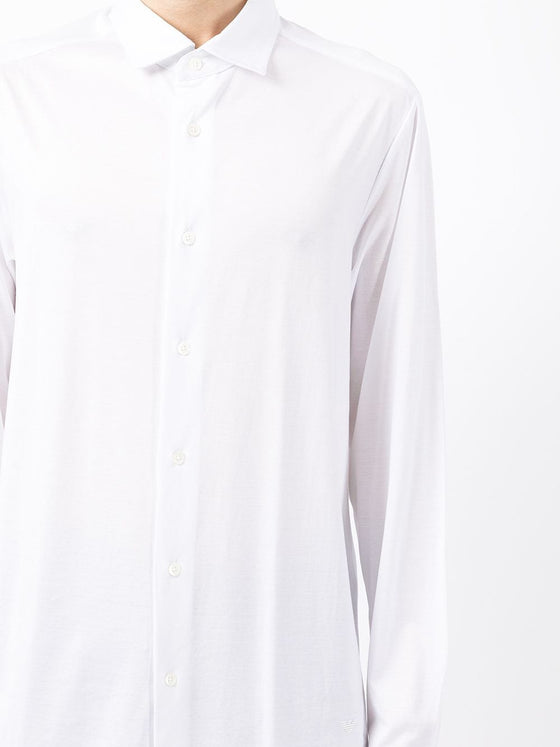 Emporio Armani jersey long-sleeve shirt