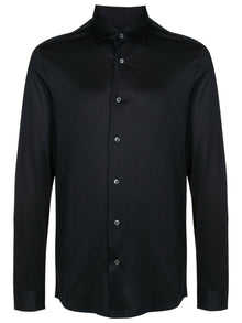  Emporio Armani long-sleeve poplin shirt