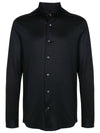 Emporio Armani long-sleeve poplin shirt