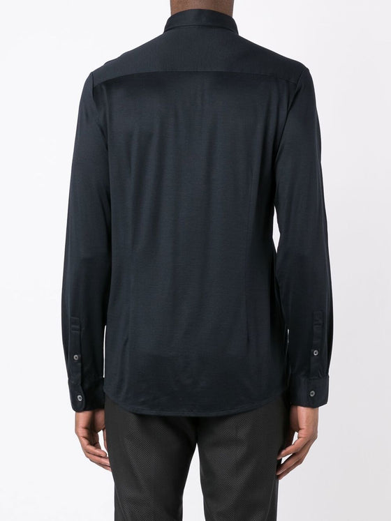 Emporio Armani long-sleeve poplin shirt