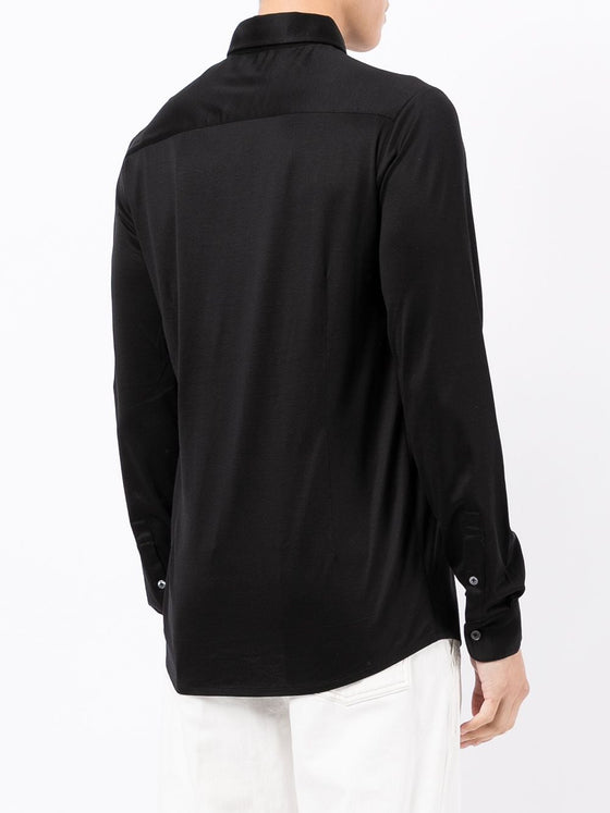 Emporio Armani stretch-fit button-up shirt