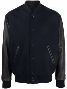  Golden Goose panelled varsity jacket
