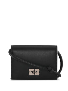  Ganni Bou logo-plaque wallet