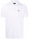 Emporio Armani logo-embroidered polo shirt