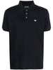 Emporio Armani logo-embroidered polo shirt