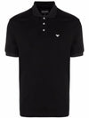 Emporio Armani logo detail polo shirt
