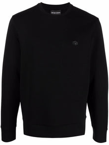  Emporio Armani logo-patch crew-neck Sweatshirt