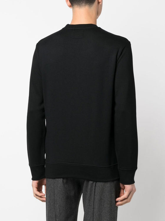 Emporio Armani Modal-blend sweatshirt with logo print
