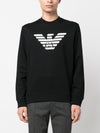 Emporio Armani Modal-blend sweatshirt with logo print
