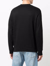 Emporio Armani Modal-blend sweatshirt with logo print