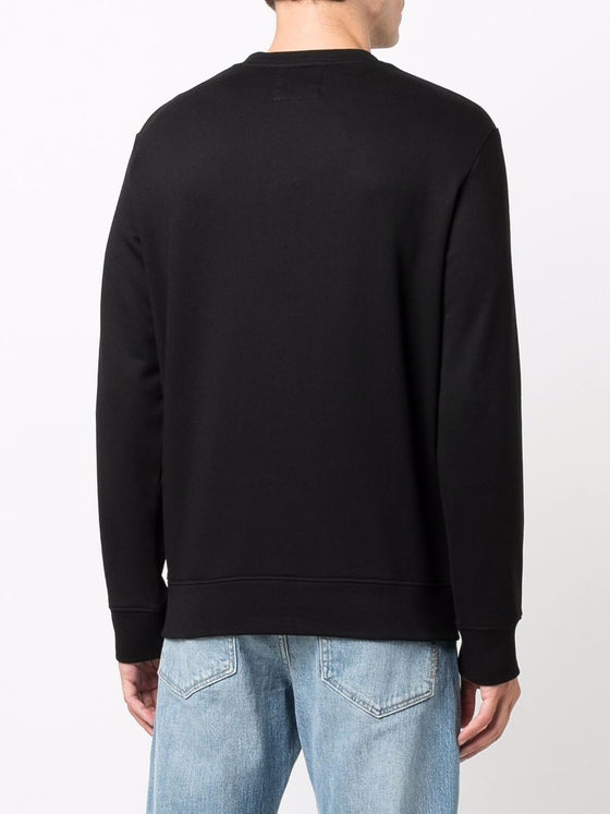 Emporio Armani Modal-blend sweatshirt with logo print