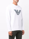 Emporio Armani Modal-blend sweatshirt with logo print