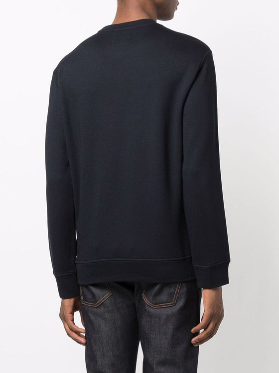 Emporio Armani Modal blend sweatshirt with logo print