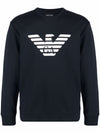 Emporio Armani Modal blend sweatshirt with logo print