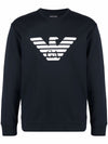 Emporio Armani Modal blend sweatshirt with logo print