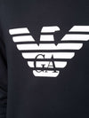 Emporio Armani Modal blend sweatshirt with logo print