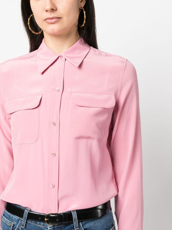 Equipment Shirts Pink