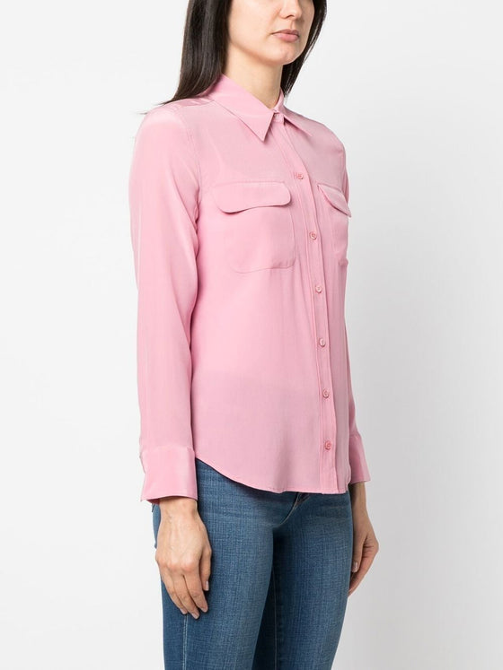 Equipment Shirts Pink