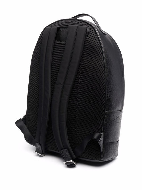 Emporio Armani Round shape backpack in leather