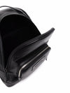 Emporio Armani Round shape backpack in leather