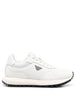 Emporio Armani Sneakers in recycled nylon with details in regenerated saffiano ASV