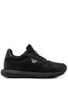 Emporio Armani chunky sole leather sneakers