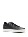Emporio Armani logo print lace-up sneaker