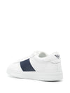 Emporio Armani Leather sneakers with logo detail