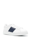 Emporio Armani Leather sneakers with logo detail