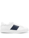 Emporio Armani Leather sneakers with logo detail
