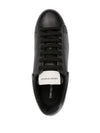 Emporio Armani tumbled leather sneakers