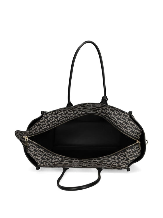 Emporio Armani Jacquard-logo-motif Tote Bag