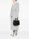 Emporio Armani embossed logo handbag