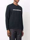 Emporio Armani Modal-blend sweatshirt with logo print