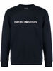 Emporio Armani Modal-blend sweatshirt with logo print