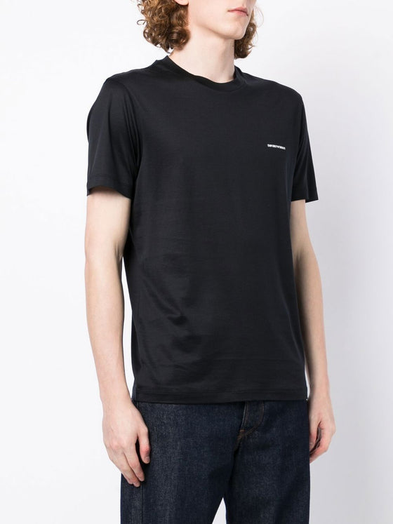 Emporio Armani logo-print Crew Neck T-shirt