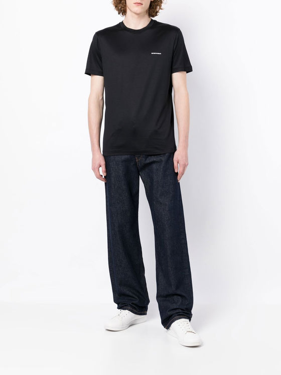 Emporio Armani logo-print Crew Neck T-shirt