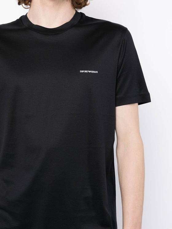 Emporio Armani logo-print Crew Neck T-shirt