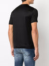 Emporio Armani ASV Lyocell blend jersey T-shirt with micro logo lettering