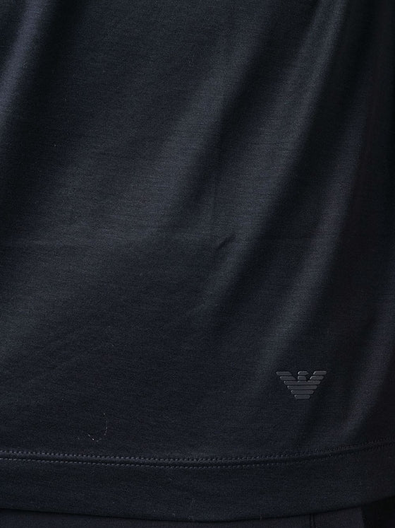 Emporio Armani logo-patch short-sleeve T-shirt