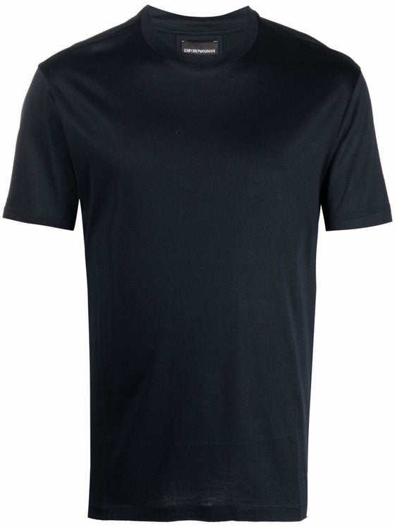 Emporio Armani logo-patch short-sleeve T-shirt