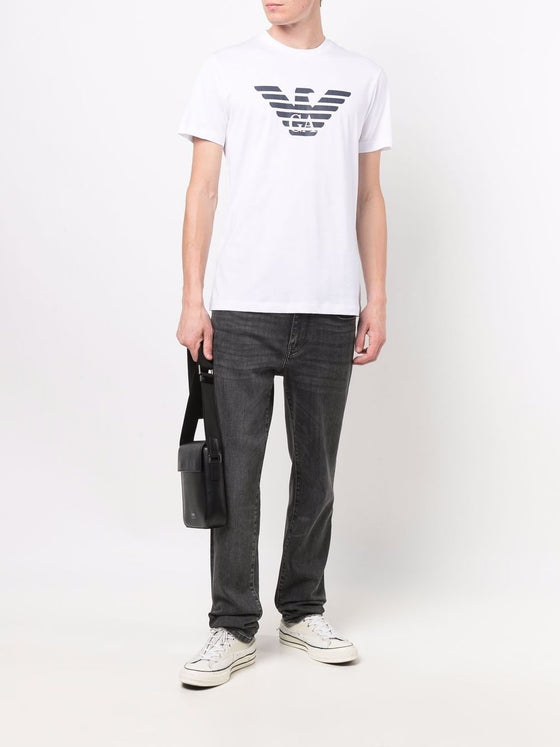 Emporio Armani Eagle logo print t-shirt