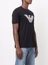 Emporio Armani logo print cotton T-shirt