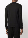 Emporio Armani logo print long sleeve T-shirt