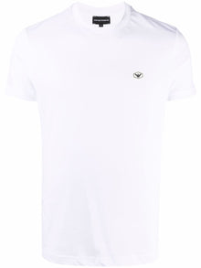  Emporio Armani logo patch short-sleeved T-shirt
