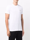 Emporio Armani logo patch short-sleeved T-shirt