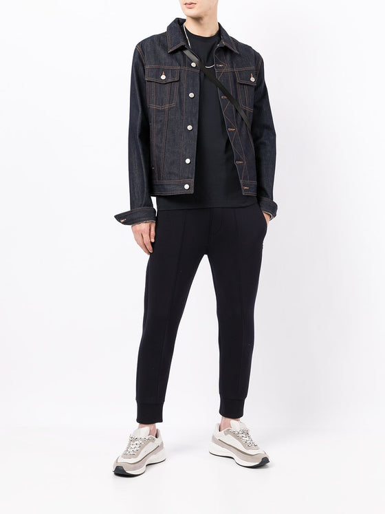 Emporio Armani logo patch short-sleeved T-shirt