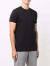 Emporio Armani logo patch short-sleeved T-shirt
